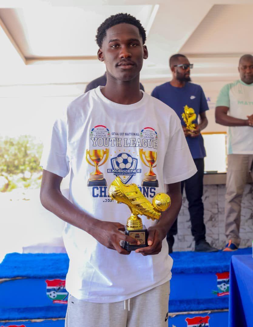 Sulayman Kandeh — Top Goal Scorer 14 Goals